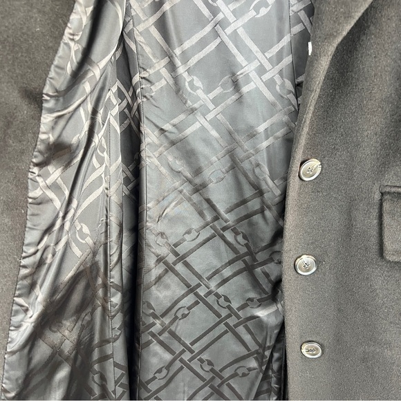 Jones New York Vintage 90's Wool Angora Blend Long Coat Size 6 - Picture 8 of 13